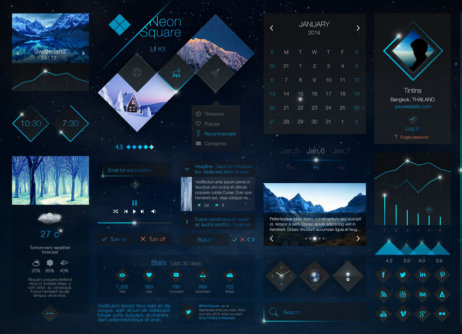 網(wǎng)站設(shè)計之UI設(shè)計中深色系背景的獨(dú)特見解 網(wǎng)站設(shè)計之UI設(shè)計中深色系背景的獨(dú)特見解