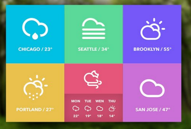 色彩扁平化網站設計風格的優(yōu)點